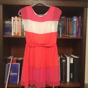 Bright Spring or Easter Dress!  Sz 16